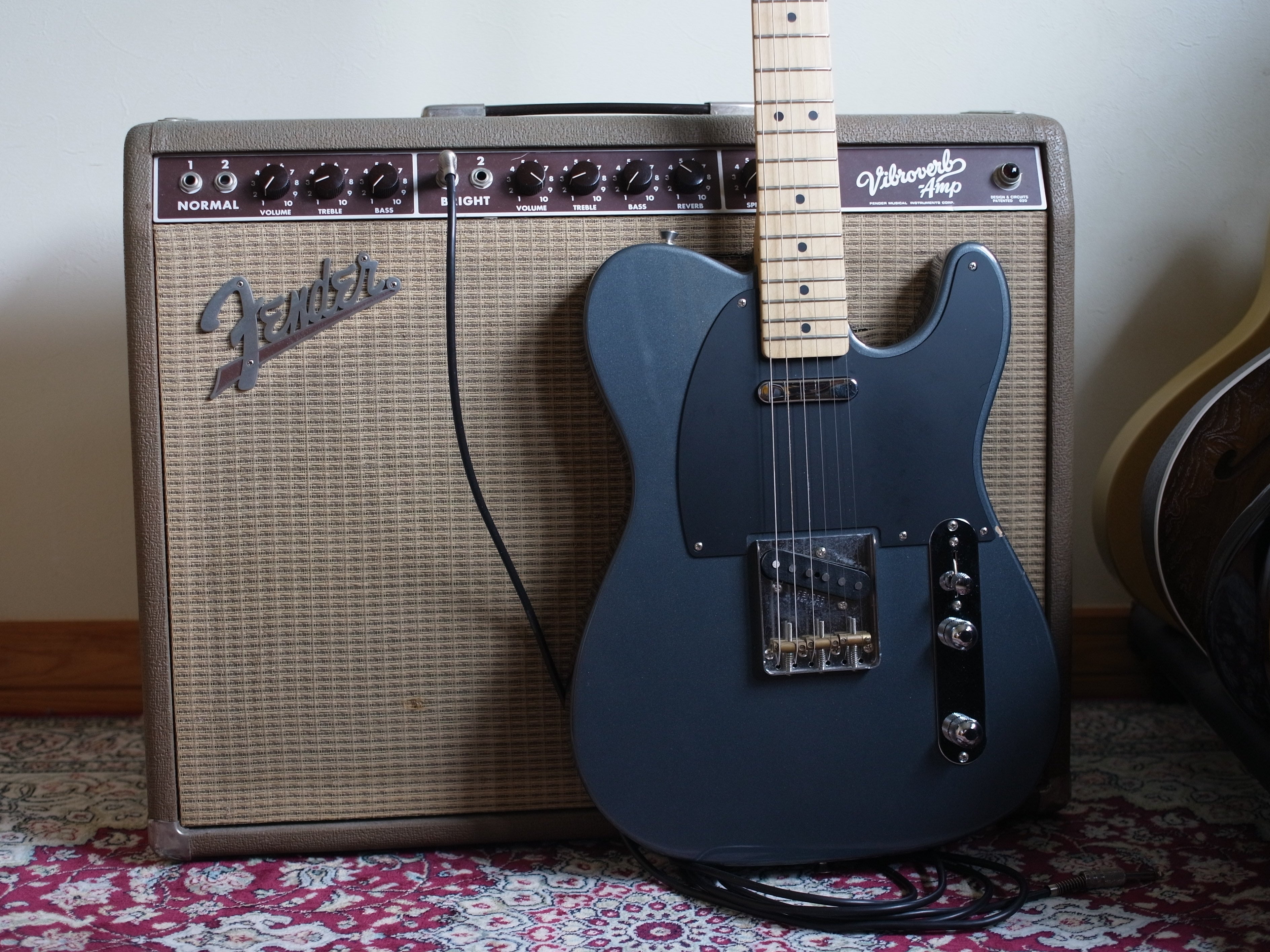 2019 Fender Made in Japan Hybrid 50s Telecaster in Charcoal Frost 