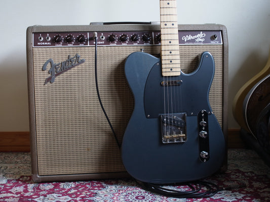 2019 Fender Made in Japan Hybrid 50s Telecaster in Charcoal Frost Metallic