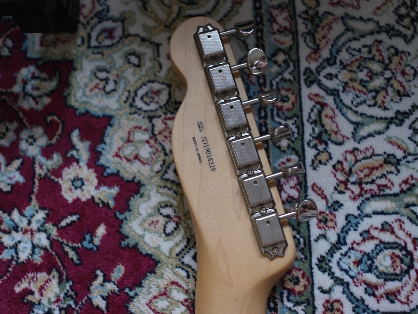 2019 Fender Made in Japan Hybrid 50s Telecaster in Charcoal Frost Metallic